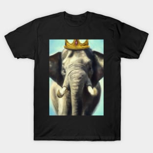 Elephant with a Crown T-Shirt